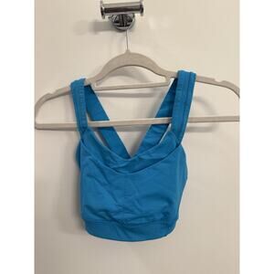 Lululemon Women's Sports Bra Size 6, Blue